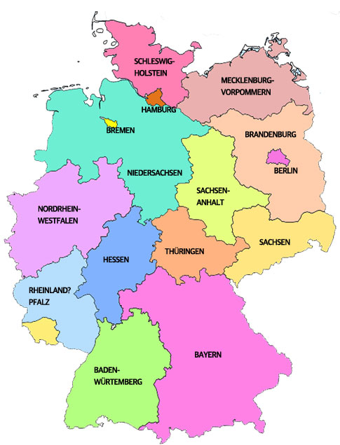 독일 지도